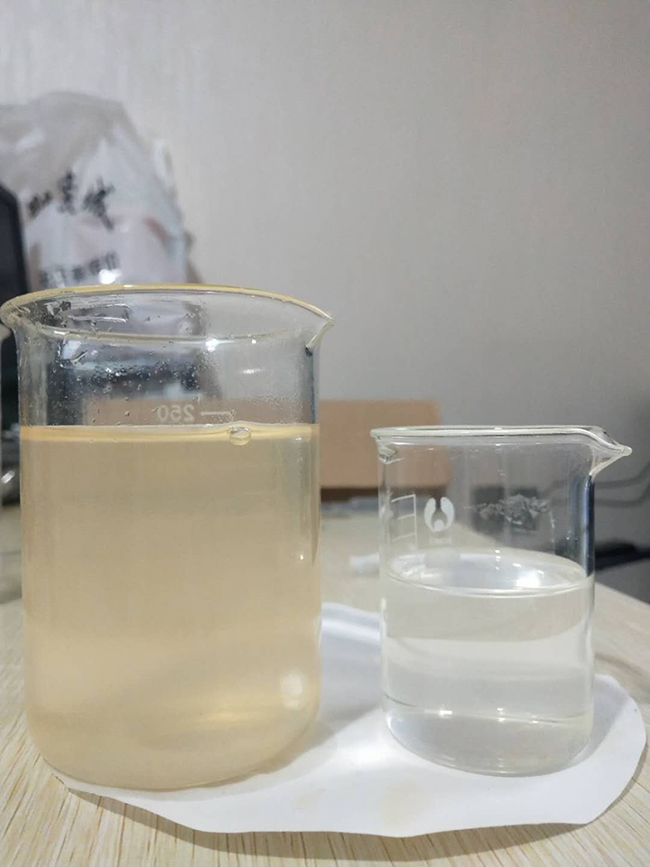 對浙江一上市紙業公司生產過程中產生的中段水進行研究